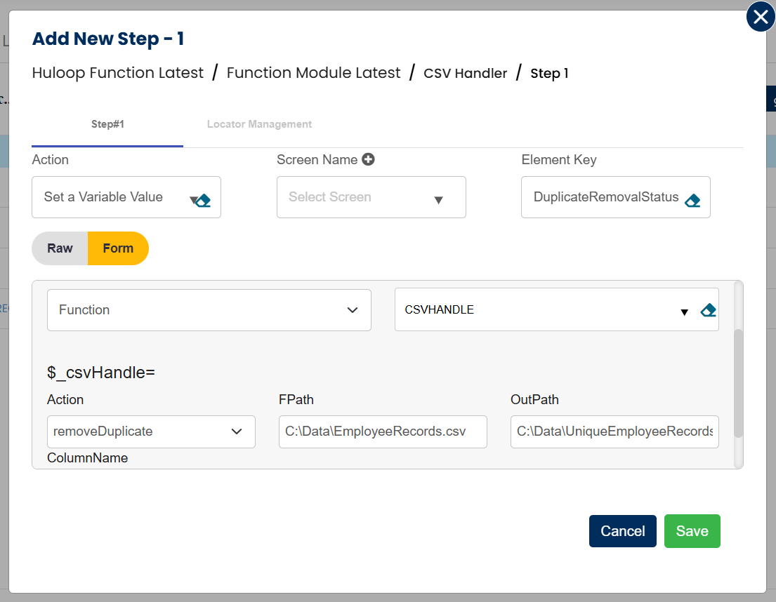 scrn-remove-duplicate-command-tabular-view