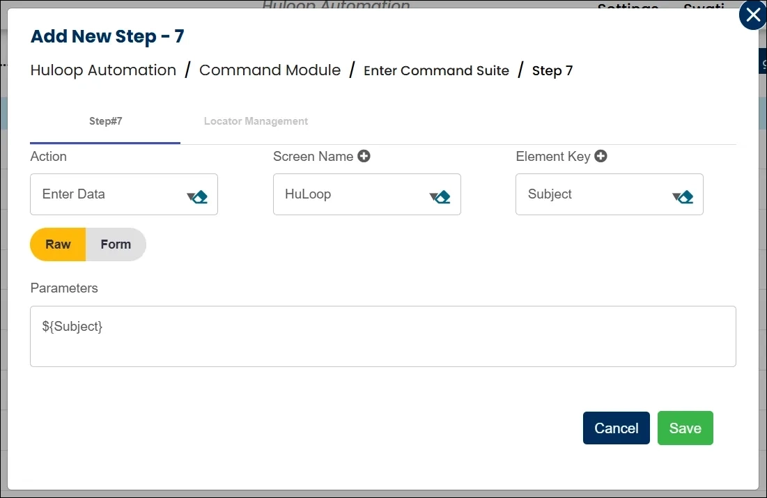 scrn-enter-action-with-suite-level-variable-tabular-view