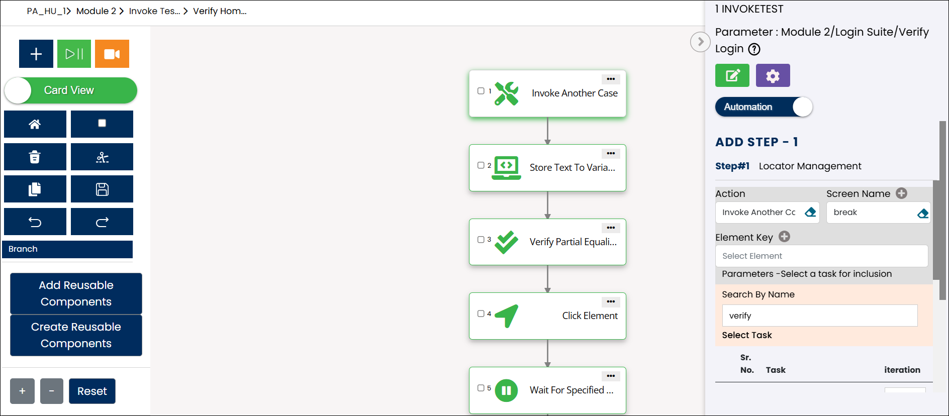 scrn-invoke-test-halt-automation-card-view