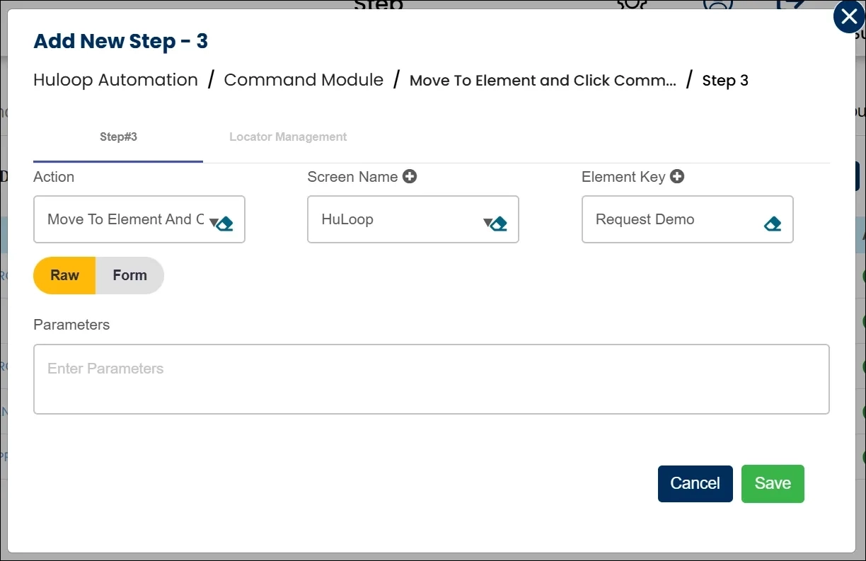 scrn-move-to-element-and-click-tabular-view