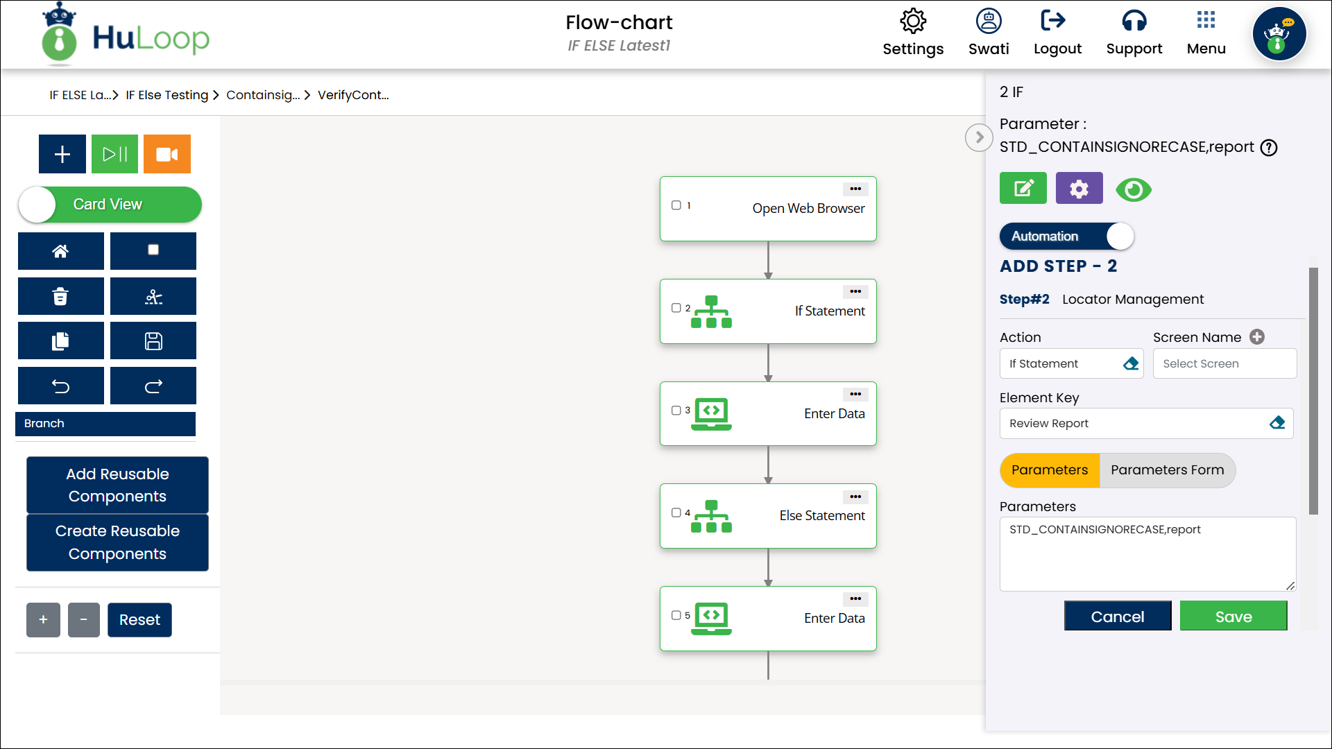 scrn-std-containsignorecase-card-view