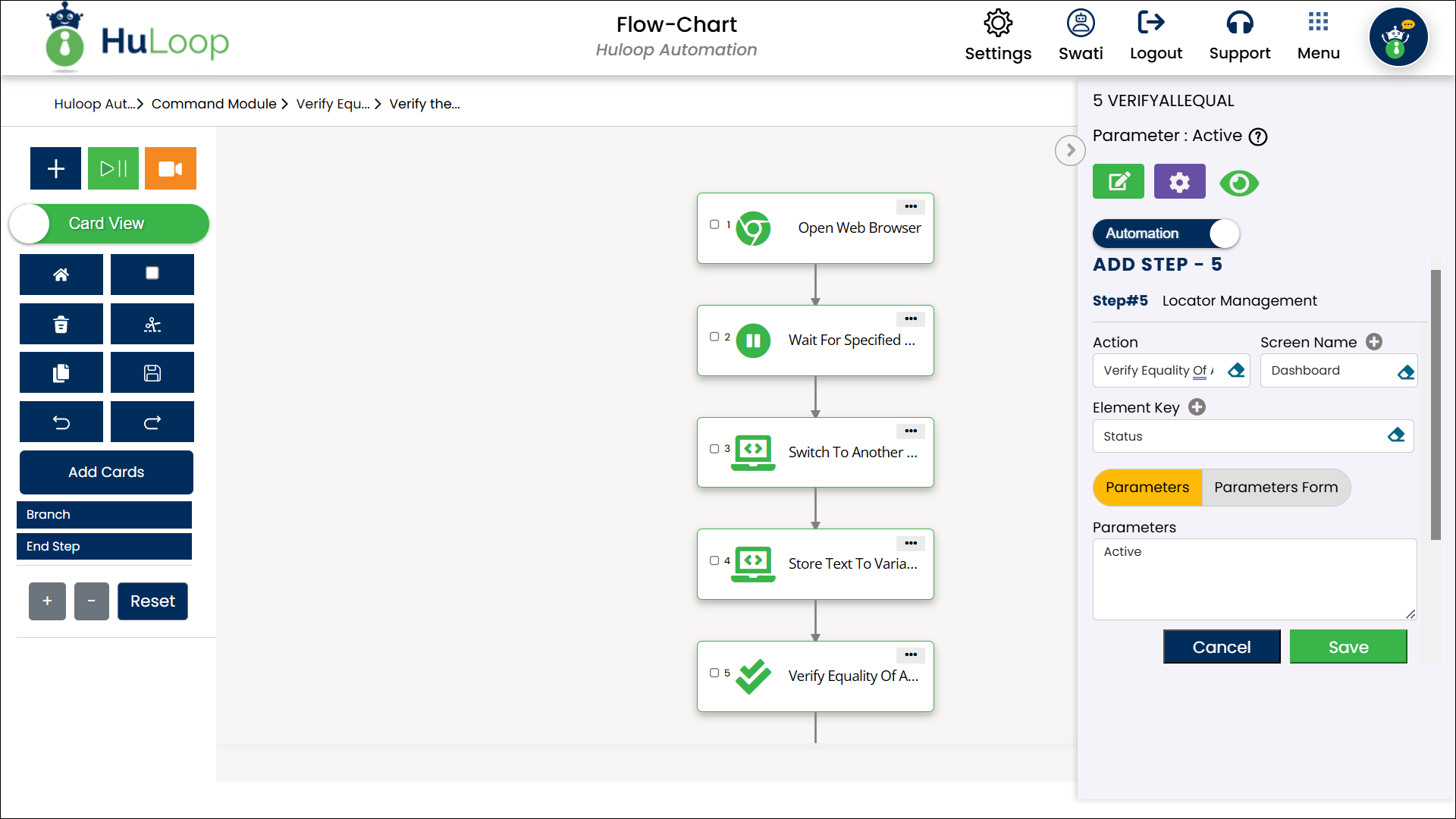scrn-Verify-Equality-of-All-Matching-Elements-Card-View