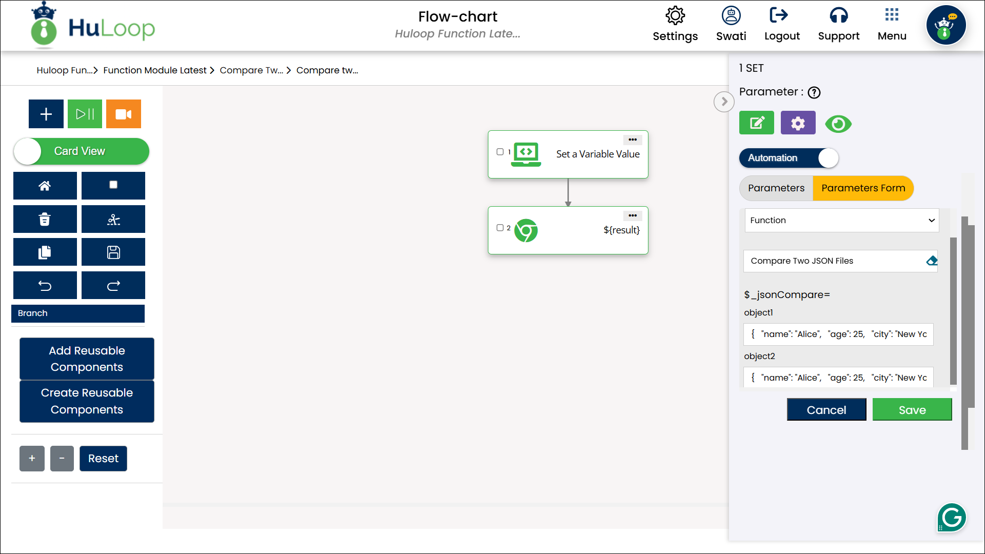 scrn-compare-json-files-card-view
