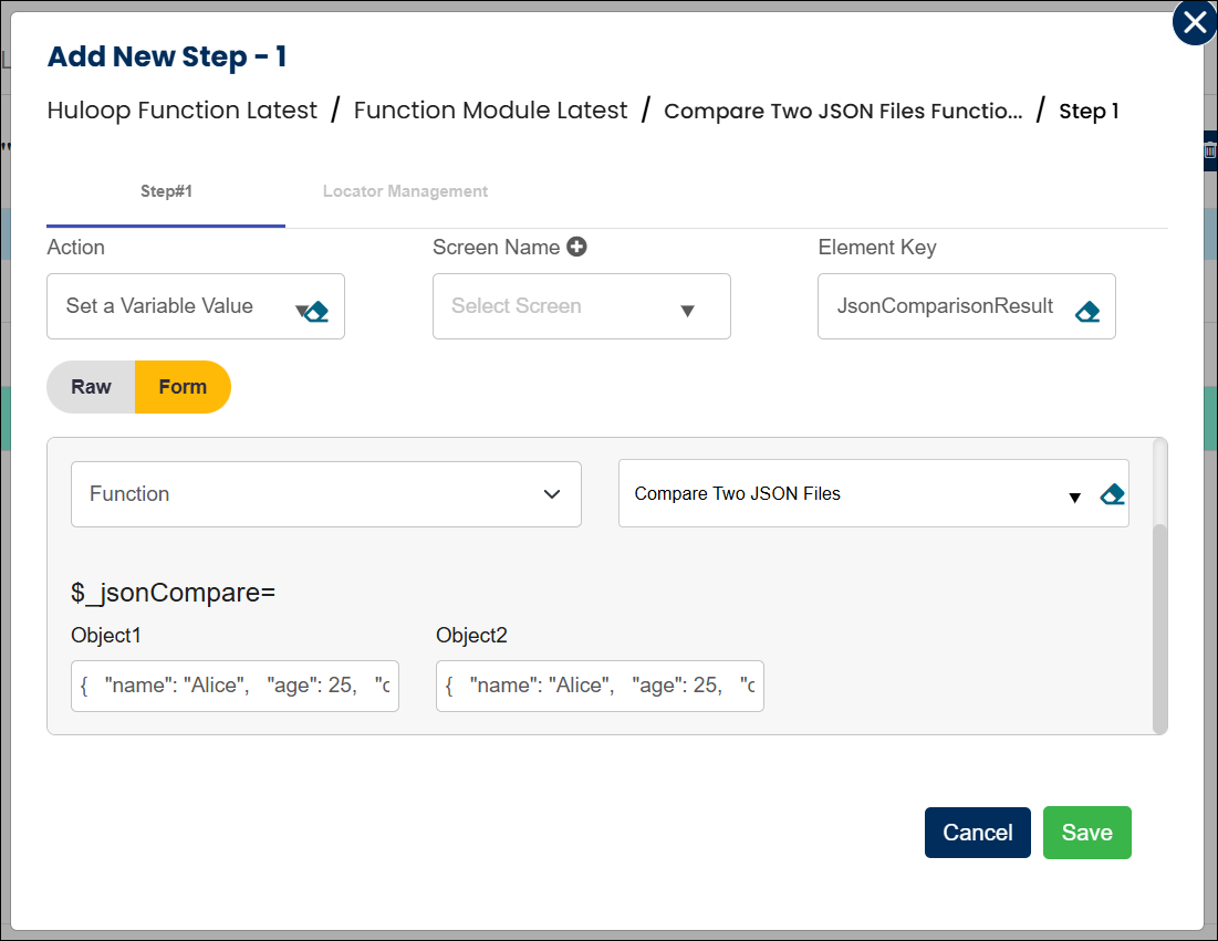 scrn-compare-json-files-tabular-view