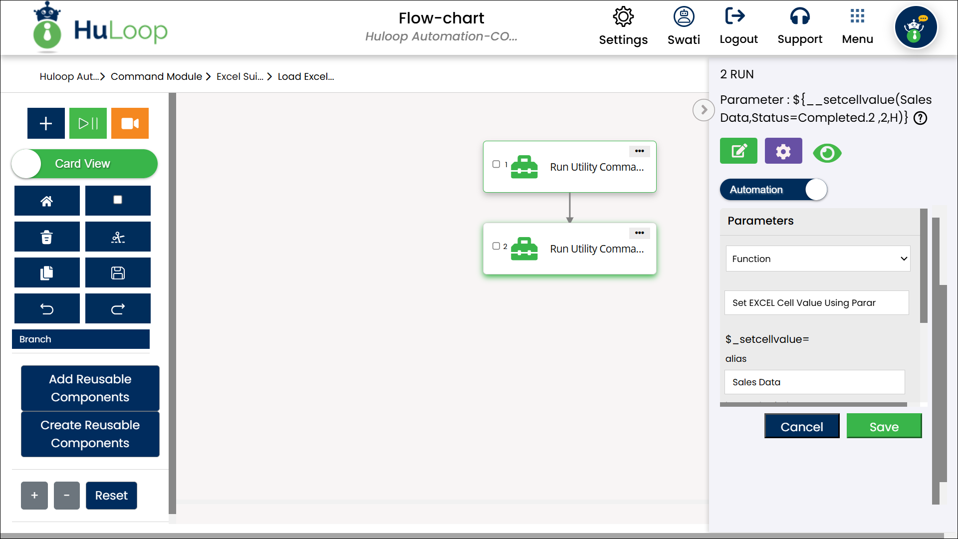 scrn-load-excel-and-set-cell-value-using-parameters-card-view