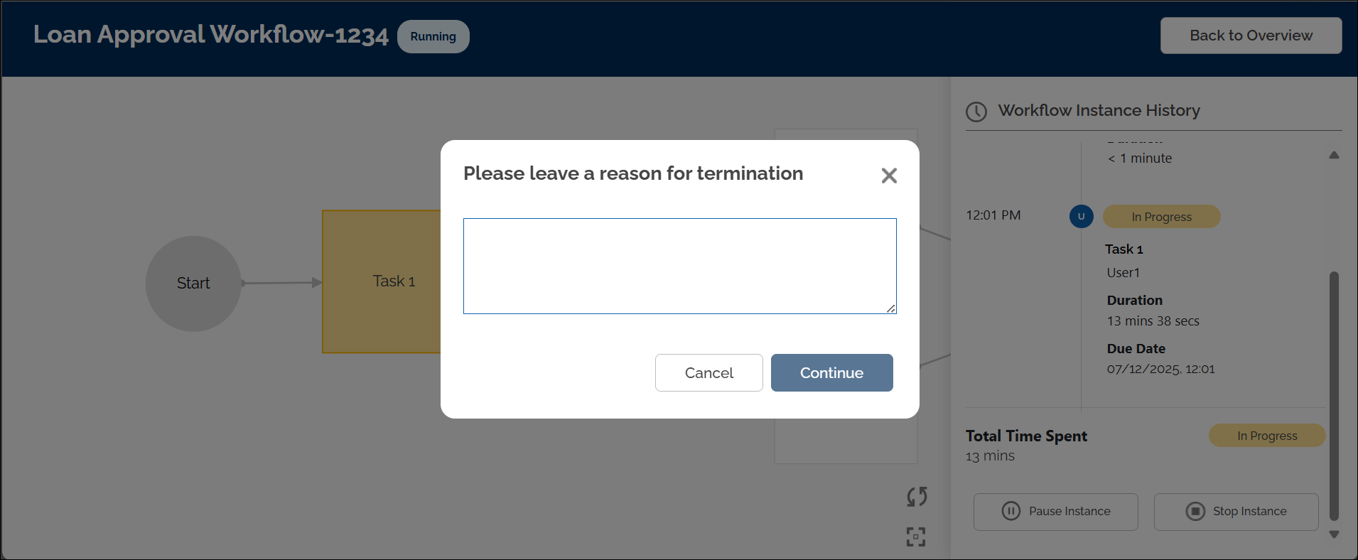 workflow-reason-for-termination