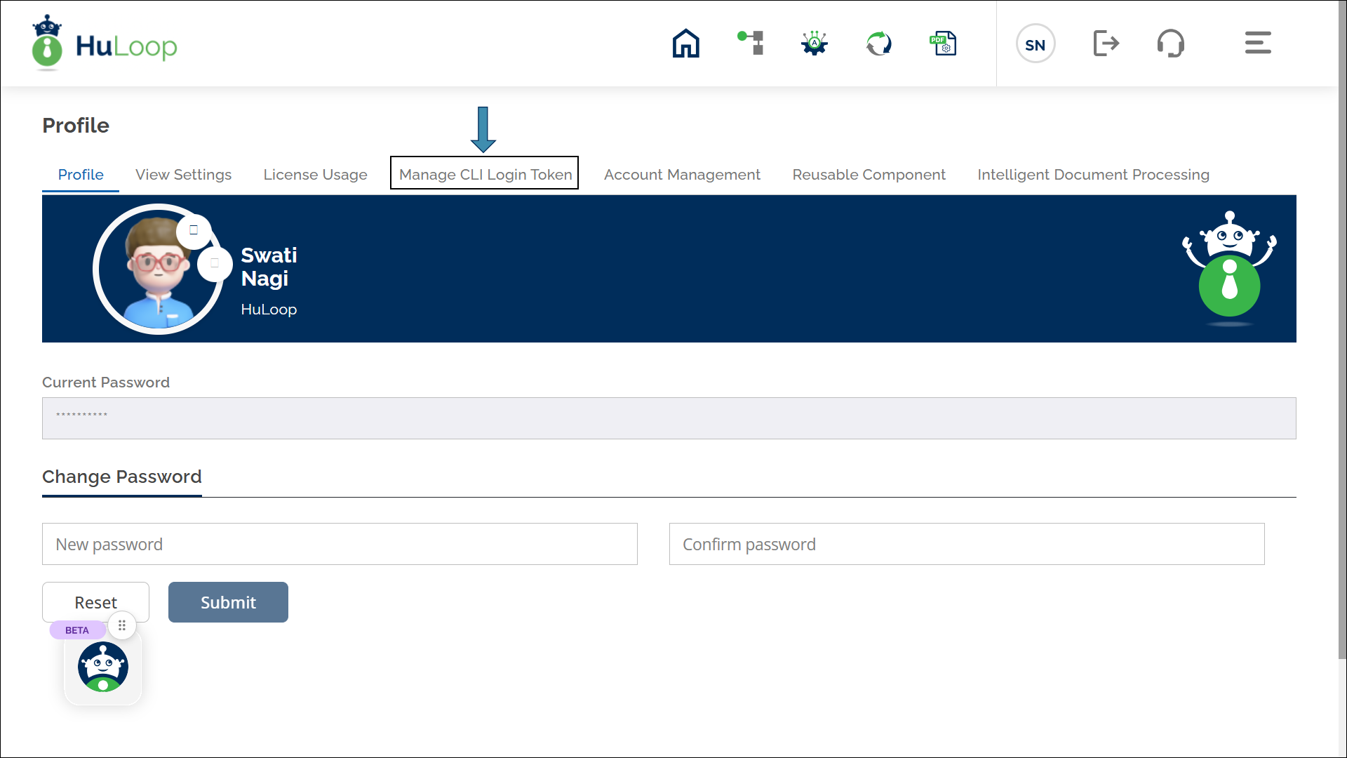 Profile Page