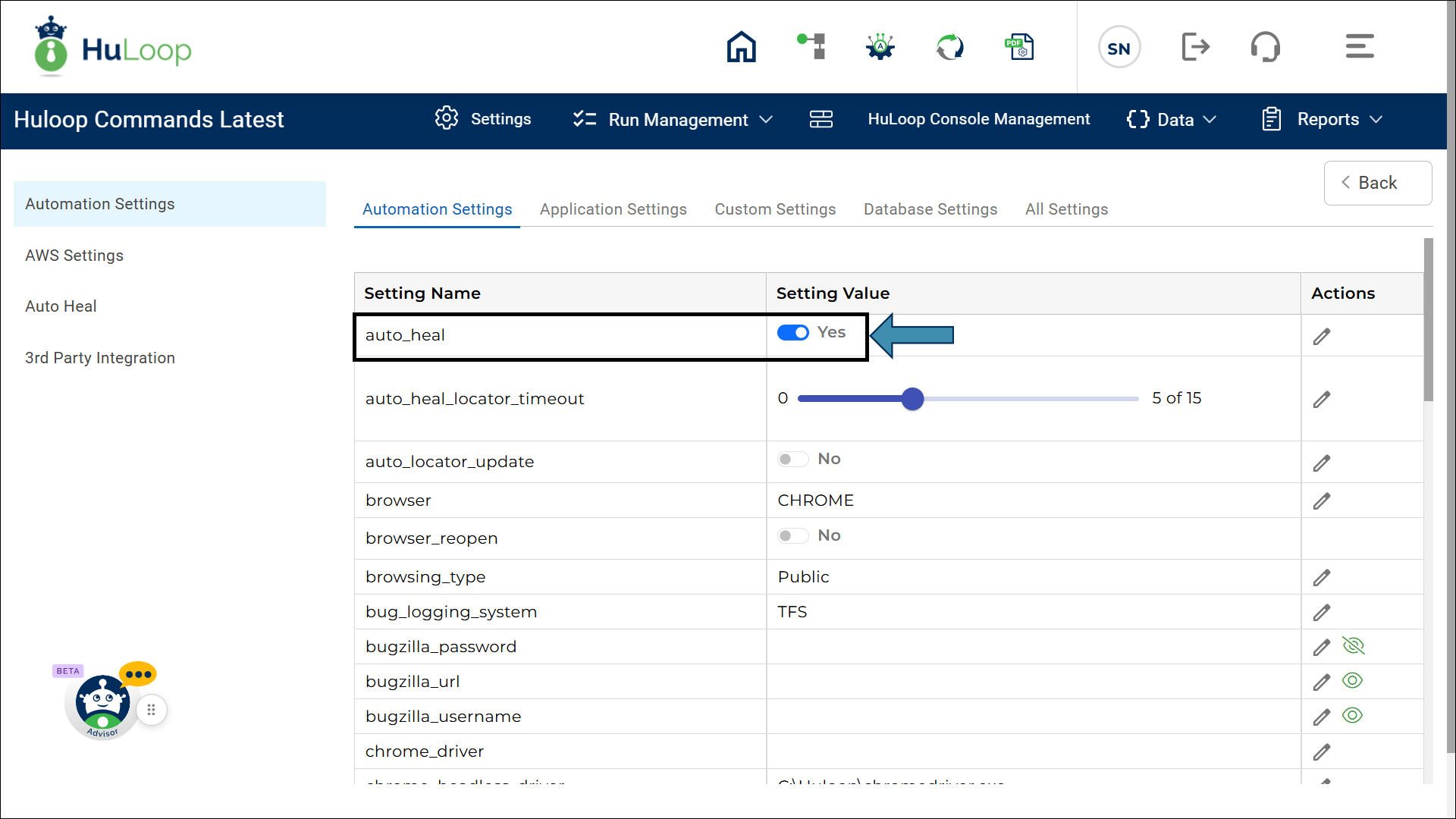 auto_heal toggle enabled
