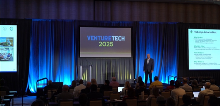 HuLoop Unified Work Intelligence for Credit Unions Video by Todd Michaud, CEO — VentureTech 2025