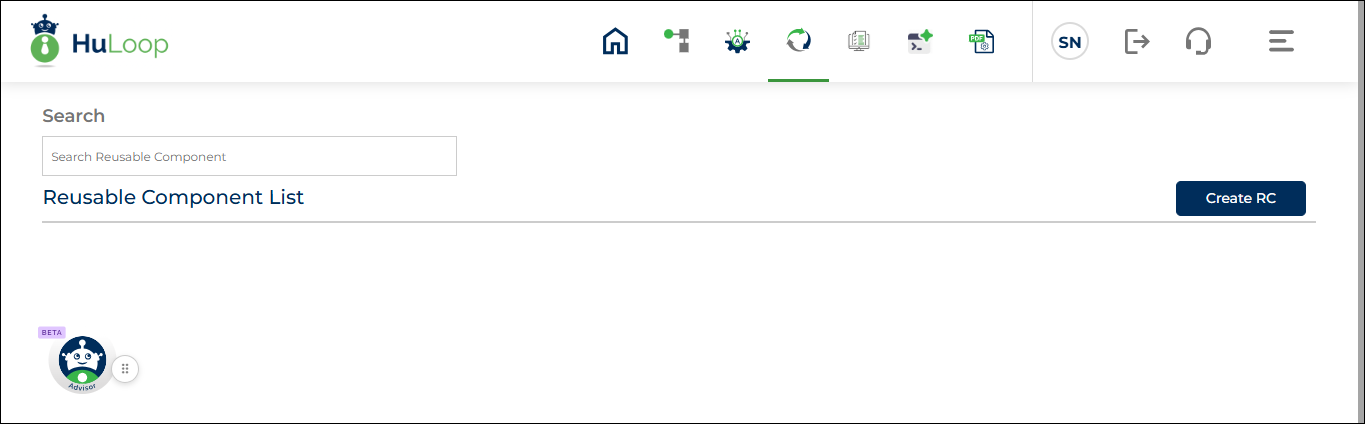 Reusable Components Page
