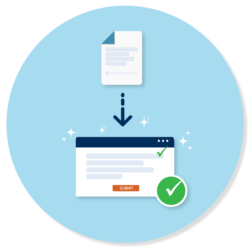 Convert paper forms and workflows into structured digital processes